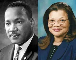 Dr. Martin Luther King, Jr. / Dr. Alveda King.