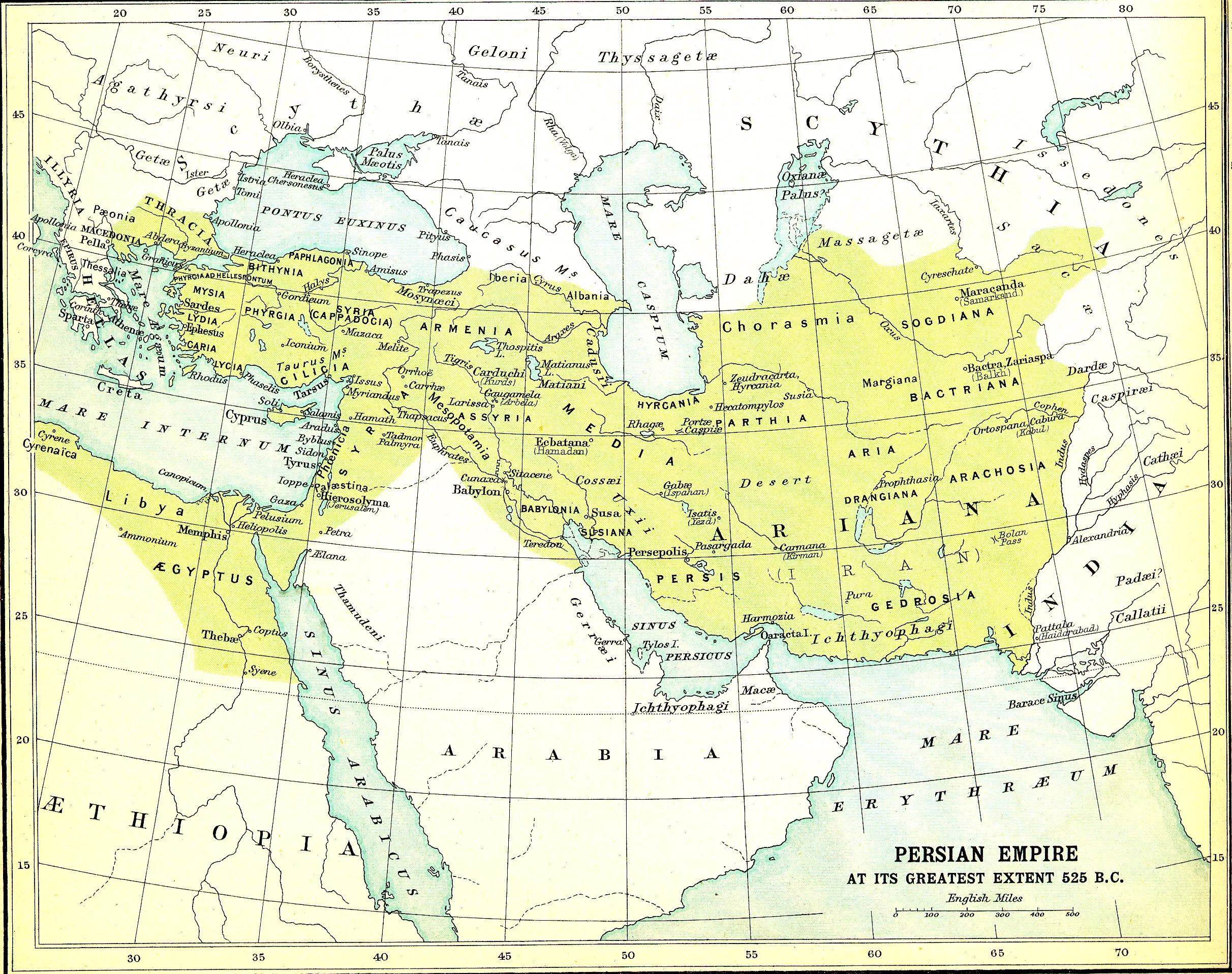 The history of the persian empire