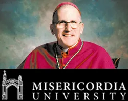 Mons. Martino y la Misericordia University