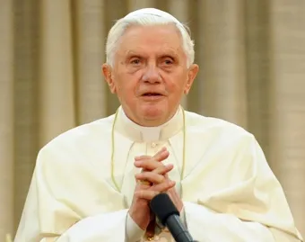 Pope Benedict XVI. Photo Credit: Mazur.