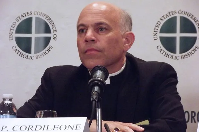 Archbishop Salvatore Cordileone at a press conference for the 2012 USCCB Fall General Assembly, Nov 13. Credit: Michelle Bauman/CNA.