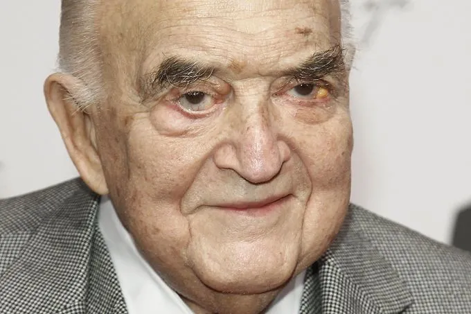 George Weidenfeld at the Axel Springer 100th Anniversary Ceremony on May 2, 2012. Credit: Getty Images.