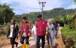 Field visit in the disaster zone in December 2025: Father Fredy Rante Taruk (executive director of Caritas Indonesia), and Bishop Antonius Subianto Bunjamin, OSC, president of the Bishops’ Conference of Indonesia.