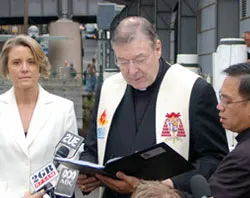 The Premier of New South Wales Kristina Keneally watches Cardinal Pell conduct the blessing. ?w=200&h=150