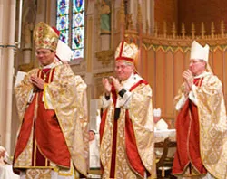 Archbishop Thomas Collins (center) presides over the ordination of  Bishops Bill McGratten and Vincent Nguyen. ?w=200&h=150