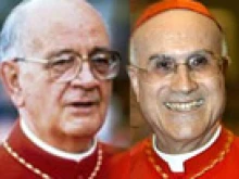 Cardinals Martinez and Bertone