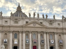 Pope Leo XIV will canonize seven new saints on Sunday including an Italian lawyer who renounced Satanism and became “an apostle of the Rosary,” a martyred Armenian archbishop, and a Venezuelan considered the “doctor of the poor.” Banners of the new saints are on display on St. Peter's Basilica for all to see in St. Peter's Square.