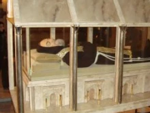 The body of St. Padre Pio.