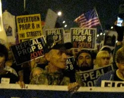 Protesters urging the repeal of Prop. 8.?w=200&h=150