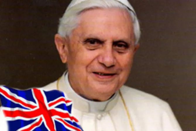 04 26 2010 Pope Britain Flag