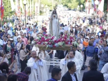 Marian Days procession and closing Mass in 2023 in Carthage, Missouri.