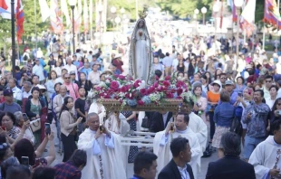 Marian Days procession and closing Mass in 2023 in Carthage, Missouri. Credit: Photo courtesy of Mother of the Redeemer Photography Group