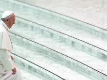 Pope Francis arrives at his general audience at the Vatican, Wednesday, Jan. 29, 2020