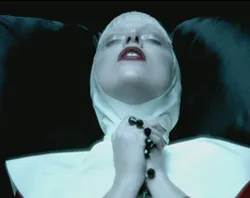 Lady Gaga appears in her nun costume in the new ?w=200&h=150