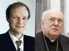 Mr. Hans Geybels and Cardinal Danneels.