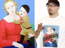 The Virgin of the Third Reich and artist Giuseppe Veneziano