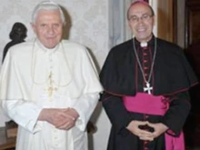 Pope Benedict XVI and Archbishop Velasio De Paolis