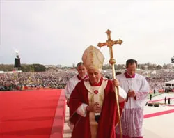 Pope Benedict XVI processes during the final Mass of World Youth Day in Sydney.?w=200&h=150