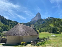 Place of worship in the Alps: Chapel of Trezanne, Trièves, France