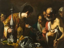 Bernardo Strozzi's St. Lawrence Distributing the Treasures of the Church (c. 1625).