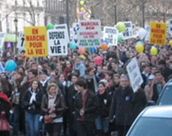 Participants in the 2010 Paris March for Life. ?w=200&h=150
