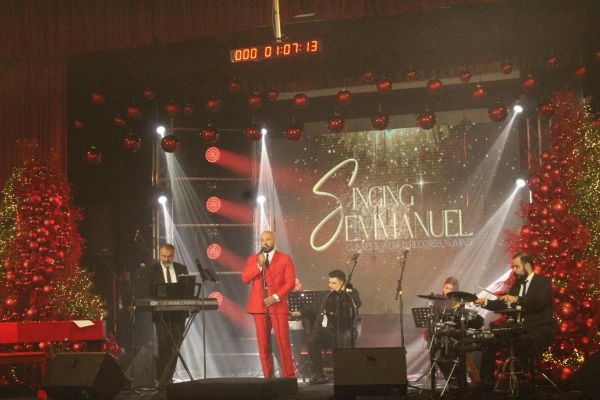 Christmas recital at the Sacred Hearts School in Kfardebian. Credit: Roumi El Haber