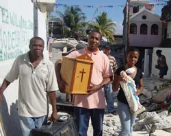 A tabernacle that was rescued from a damaged Catholic church in Haiti. ?w=200&h=150