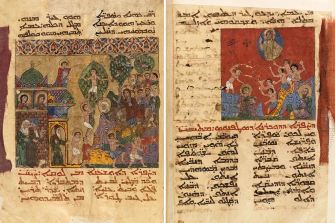 The Gospel of Qaraqosh: 13th-century Syriac manuscript preserved in Vatican Library