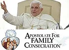 Benedict grants Ponitifical Status to the Apostolate for Family Consecration?w=200&h=150