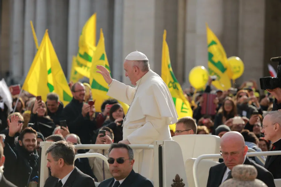 Pope Francis in St. Peter's Square on Nov. 12, 2016. ?w=200&h=150