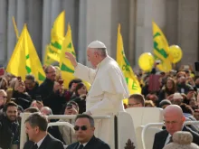 Pope Francis in St. Peter's Square on Nov. 12, 2016. 