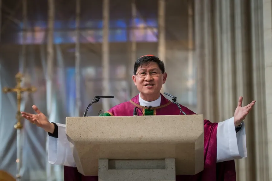 Cardinal Luis Antonio Tagle at St. George’s Cathedral, Southwark, in London, England, March 8, 2015. ?w=200&h=150