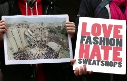 A demonstration is held outside Primark flagship store over Bangladesh factory disaster. ?w=200&h=150