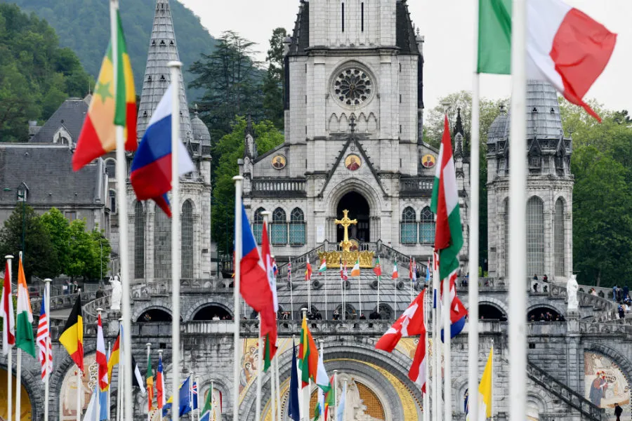 The Sanctuary of Our Lady of Lourdes ahead of the International Military Pilgrimage, May 2019. ?w=200&h=150