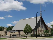 Hartzell Memorial United Methodist church in Chicago. Illinois. 