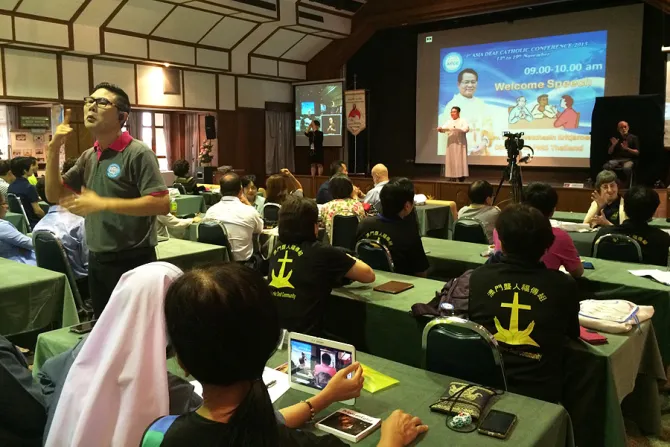 1st Asia Deaf Catholic Conference Nov13 19 2015 Thailand Credit Antonio Anup Gonsalves CNA 11 23 15