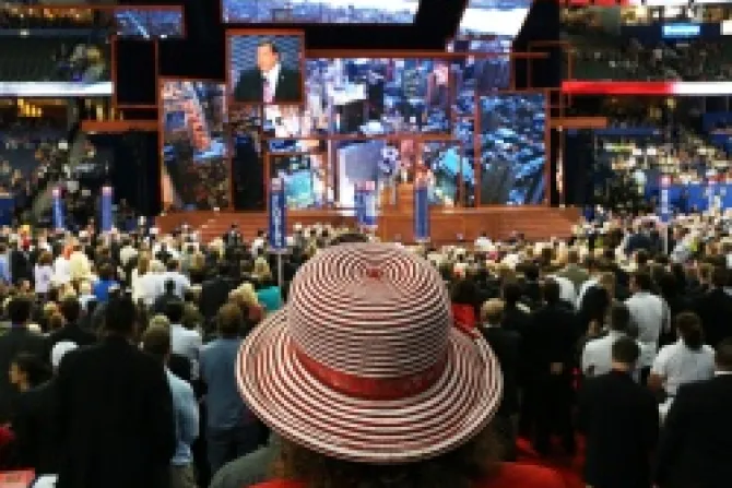 2012 Republican National Convention Credit Spencer Platt Getty Images News Getty Images CNA500 US Catholic News 8 29 12