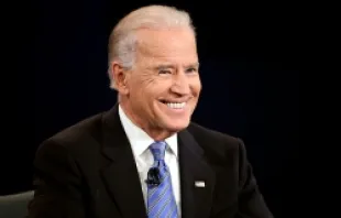 U.S. Vice President Joe Biden smiles during the vice presidential debate at Centre College October 11, 2012 in Danville, Ky.   Chip Somodevilla/Getty Images News/Getty Images