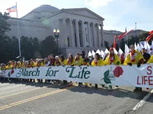 2015 March for Life in Washington D.C. on Jan. 22, 2015. 