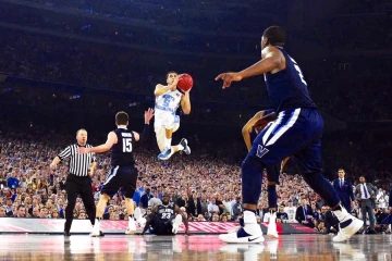2016 NCAA Mens National Basketball Championship Villanova vs North Carolina Credit James W Neal via Flickr CC BY 20 CNA