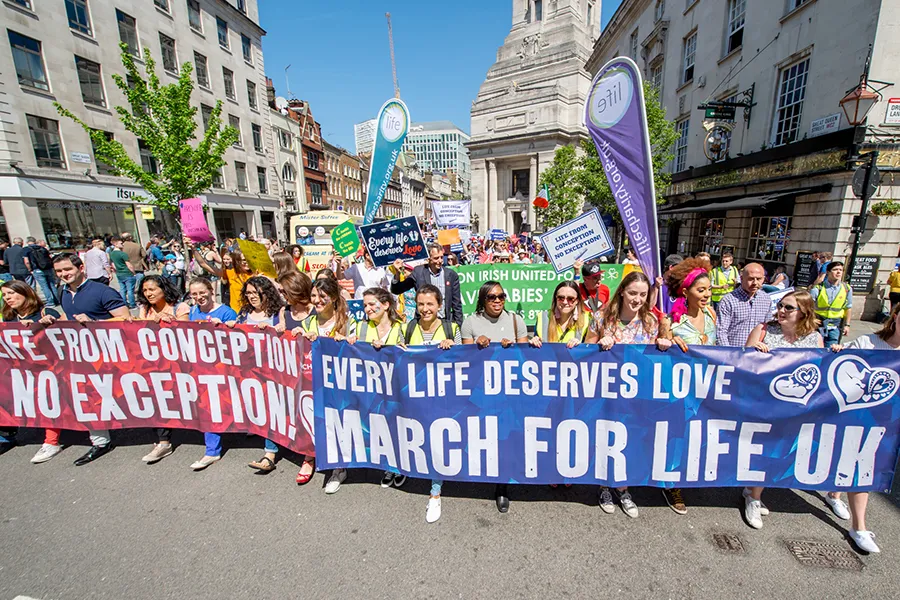 The March for Life UK in London, May 5, 2018. ?w=200&h=150