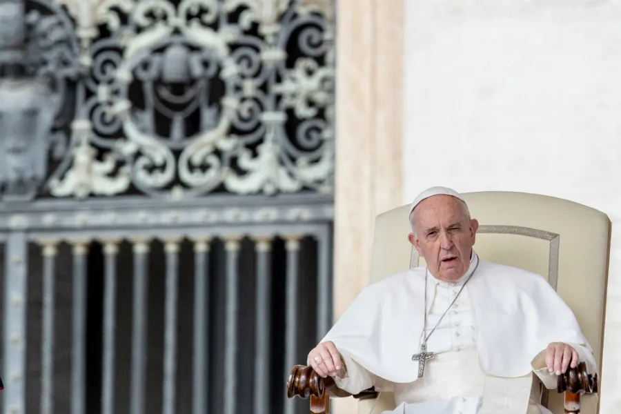 Pope Francis speaks at the general audience Sept. 25, 2019. ?w=200&h=150