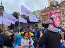 March for Life and Family in Warsaw, Poland, Sept. 19, 2022.