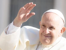 Pope Francis’ general audience in St. Peter’s Square, May 18, 2022.
