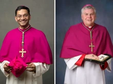 Bishop Earl K. Fernandes of Columbus, Ohio, and Bishop Paul J. Bradley, apostolic administrator of Steubenville, Ohio.