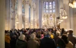 Pilgrims gather for Mass at the Shrine of Our Lady of Montligeon in Normandy, France, on Nov. 16, 2025, during the annual “Heaven’s Pilgrimage,” dedicated to prayer for the souls in purgatory.