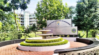 Notre Dame College in Mymensingh district, Bangladesh