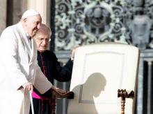 Pope Francis' General Audience in St. Peter's Square on March 29, 2023.