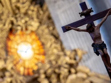 The Liturgy of the Passion of the Lord in St. Peter’s Basilica on April 7, 2023.