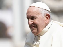 Pope Francis at the general audience in St. Peter's Square on June 28, 2023.